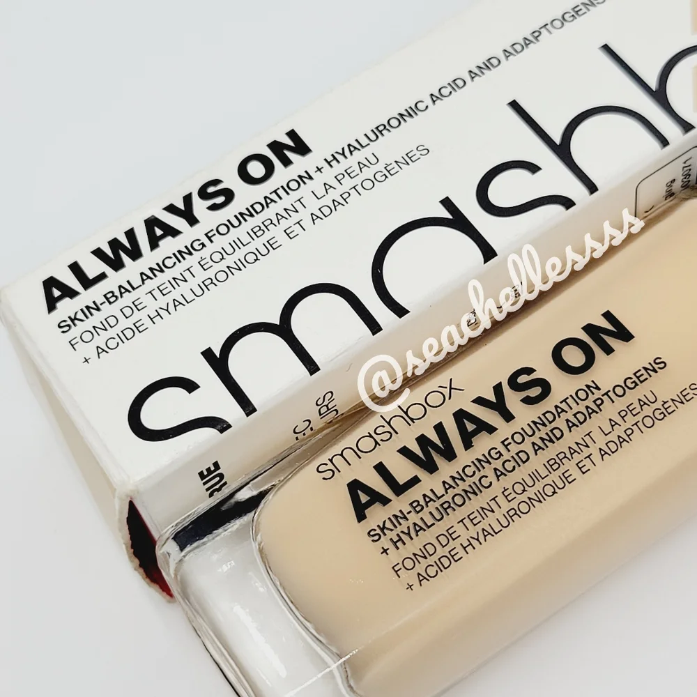 Smashbox Always On Skin-Balancing Foundation | L10-N | Brand New in Box